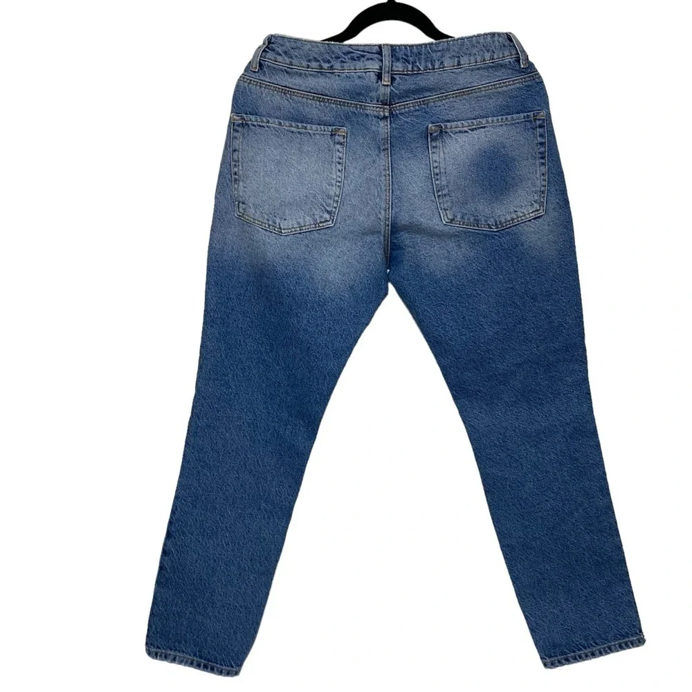 OSOS Design Men's Jeans With Rips - Picture 3 of 7